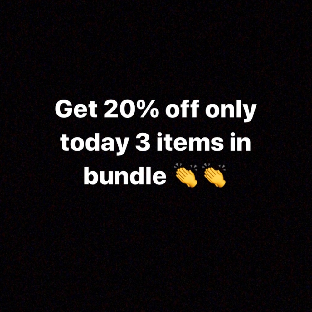 20% off ✌️♥️ Only Today
